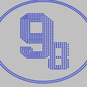 98 hotfix sequins design