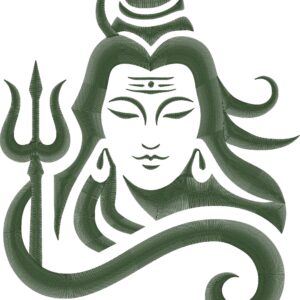 Shiva Shiv Ji Religious Embroidery Design